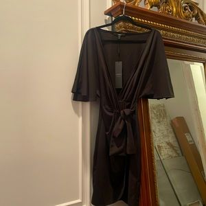 Beautiful black wrap dress